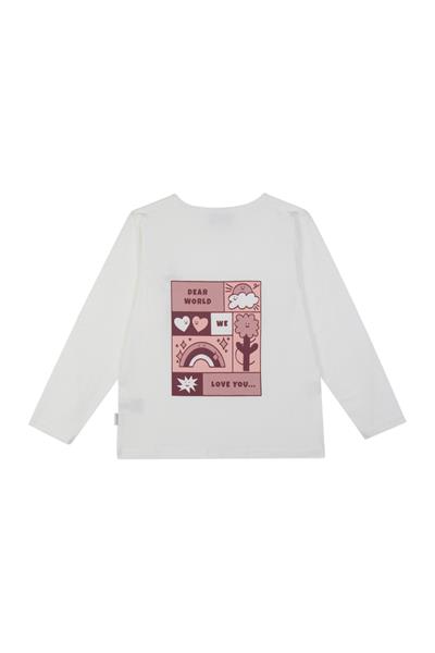 Antebies / Pembe Sevgili Dünya Uzun Kollu Tshirt Pembe
