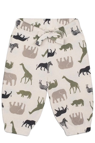 Antebies / Safari Macerası Uzun Kollu Tshirt Pantolon Set Krem