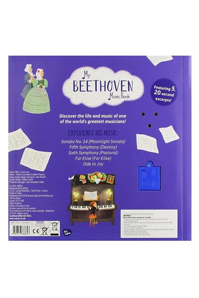 Auzou / My Beethoven Music Book Çok Renkli