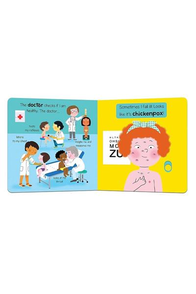 Auzou / My First Animated Board Book - Human Body Çok Renkli
