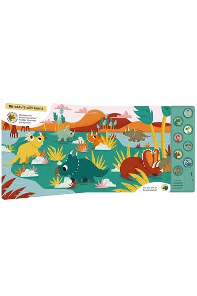 Auzou /My First Sound Book - Dinosaur Çok Renkli