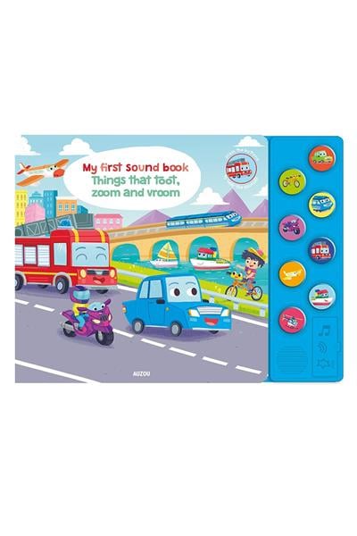 Auzou / My First Sound Book: Toot Zoom Çok Renkli