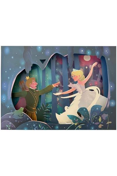 Auzou / Swan Lake - Paper Theatre Çok Renkli