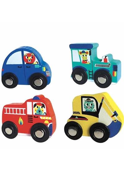 Auzou Toys / Araba Yolu Yapbozum Çok Renkli