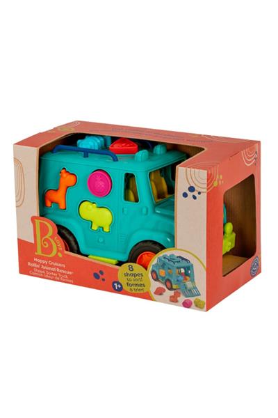 B.Toys Safari Şekil Yerleştirme Çok Renkli