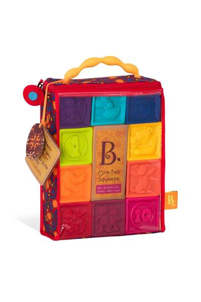 B.Toys Küpler - One Two Squeeze Çok Renkli