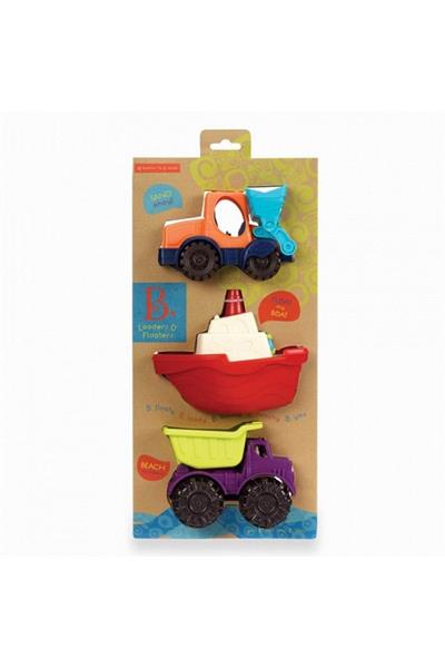 B.Toys Üçlü Araç Seti Çok Renkli