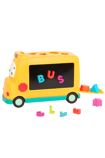 B.Toys Eğitici Okul Otobüsü Çok Renkli