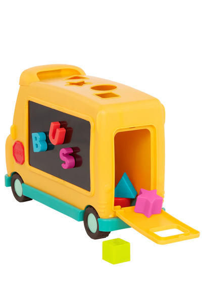 B.Toys Eğitici Okul Otobüsü Çok Renkli