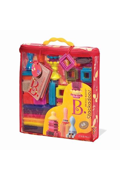 B.Toys  Blocks Yapı Oyuncaklar 68 Parça Çok Renkli