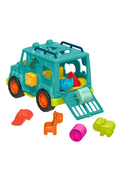 B.Toys Safari Şekil Yerleştirme Çok Renkli