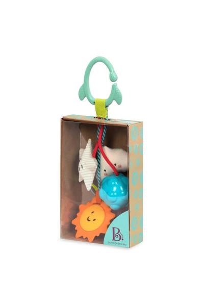 B.Toys Çıngıraklı Puset Oyuncagı - Galaksi Çok Renkli