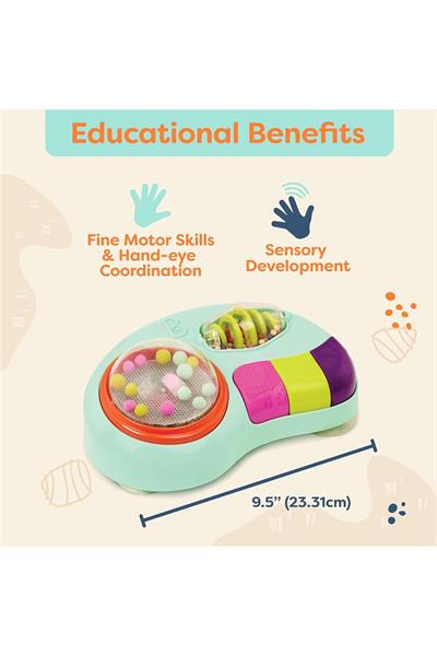 B.Toys Müzikli Oyuncak - Activity Suction Toy Çok Renkli