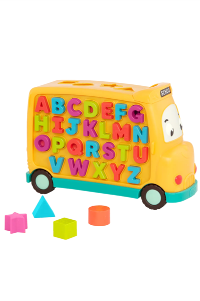 B.Toys Eğitici Okul Otobüsü Çok Renkli