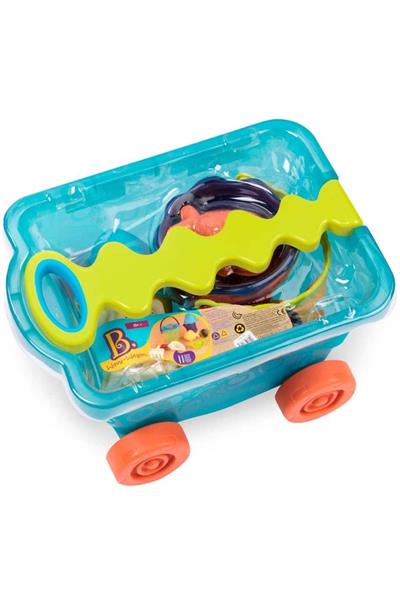 B.Toys Turkuaz Plaj Vagonu Çok Renkli