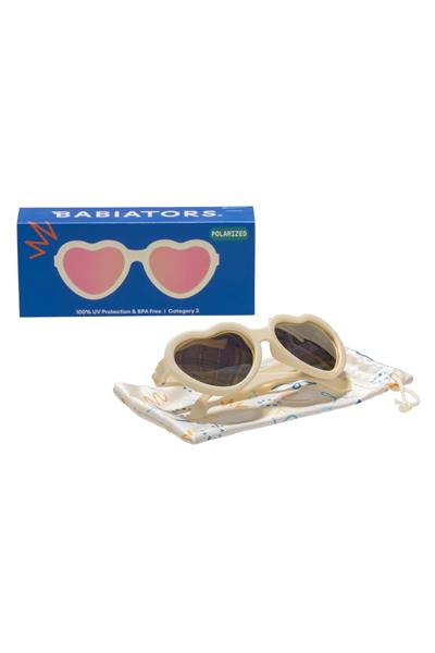Babiators Polarize Heart Güneş Gözlüğü Sweet Cream Krem