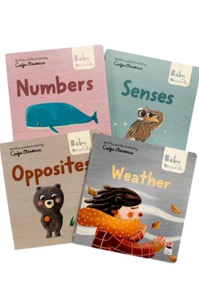 BABY UNİVERSİTY FİRST CONCEPTS STORİES 2 (4 BOOK) Çok Renkli