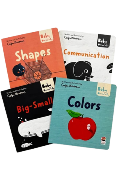 BABY UNİVERSİTY FİRST CONCEPTS STORİES (4 BOOK) Çok Renkli