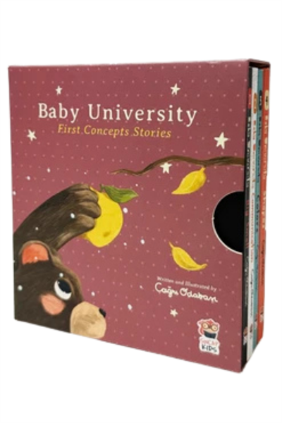 BABY UNİVERSİTY FİRST CONCEPTS STORİES (4 BOOK) Çok Renkli
