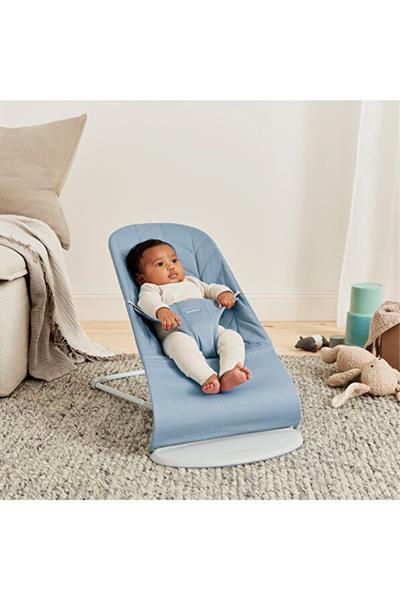 BABYBJÖRN BLISS ANA KUC. COTT. WOVEN PETAL BLUE Mavi