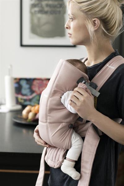 BABYBJORN® KANGURU MINI COTTON DustyPink