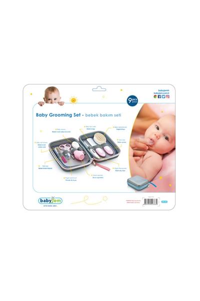 BABYJEM BEBEK BAKIM SETİ  9 PARÇA Mavi