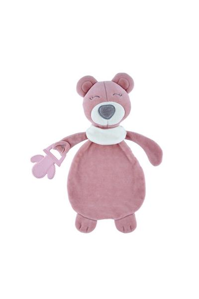 BABYJEM DİŞ KAŞIYICILI UYKUCU AYICIK Gülkurusu