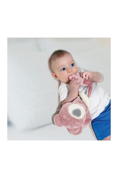 BABYJEM DİŞ KAŞIYICILI UYKUCU AYICIK Gülkurusu