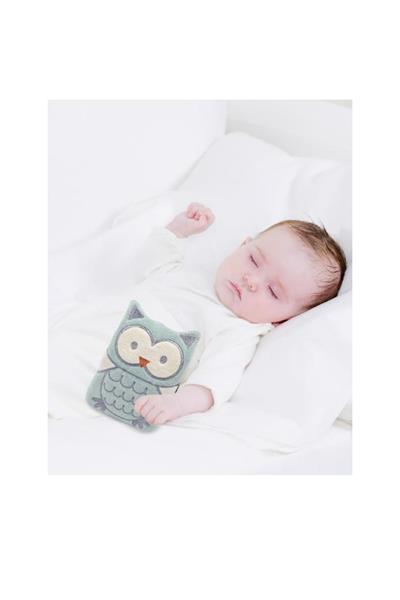 BABYJEM KİRAZ ÇEKİRDEKLİ BAYKUŞ KADİFE GAZ YASTIĞI Yeşil