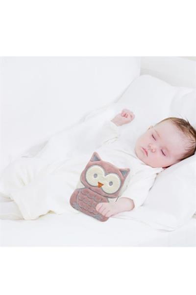 BABYJEM KİRAZ ÇEKİRDEKLİ BAYKUŞ KADİFE GAZ YASTIĞI Gülkurusu