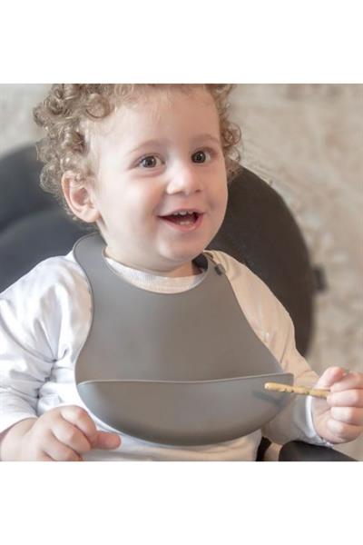 BABYJEM SİLİKON BESLENME SETİ Gri