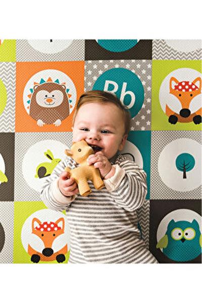 Bblüv Mülti Oyun Halısı Hayvanlar 140*100*1 Cm Çok Renkli