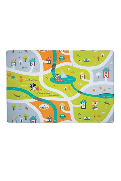 Bblüv Mülti Oyun Halısı Şehir 140*100*1 Cm Çok Renkli
