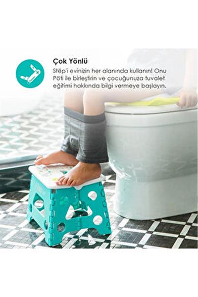 Bblüv Step Katlanabilen Eğitici Basamak Pembe