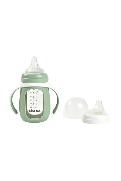 Beaba / 210 ml Cam Biberon Yeşil