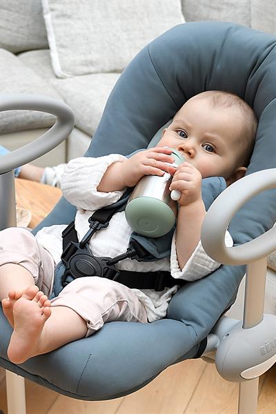 Beaba / 250 ml Çelik Pipetli Suluk Yeşil