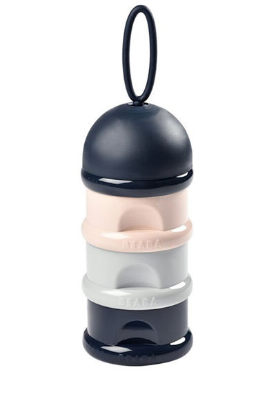 Beaba / 3 Katmanlı Süt Tozu Kutusu ve Atıştırmalık Kabı Çok Renkli