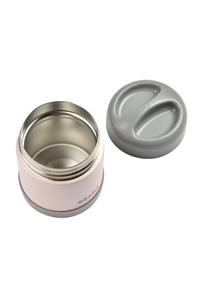 Beaba / 300 ml Paslanmaz Çelik Yiyecek Termosu Pembe