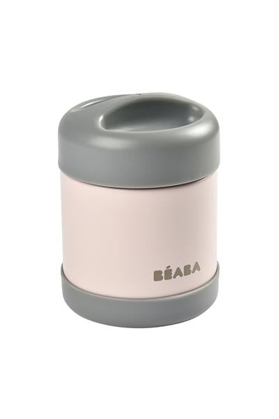 Beaba / 300 ml Paslanmaz Çelik Yiyecek Termosu Pembe