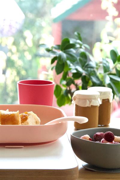 Beaba / 4lü Silikon Beslenme Seti Pembe