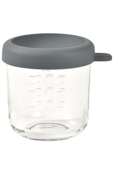 Beaba / Bebek cam mama kavanozu 250 ml / Mineral Çok Renkli