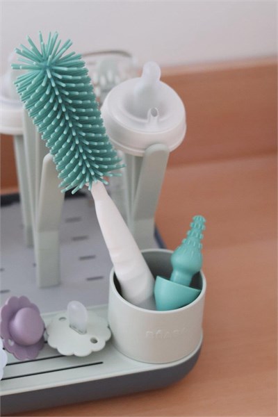 Beaba / Biberon Temizleme Fırçası, Sage Green Yeşil
