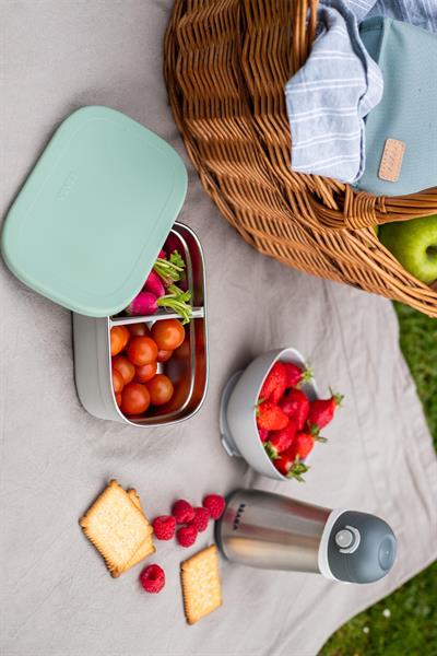 Beaba / Çelik Saklama Kabı Yeşil