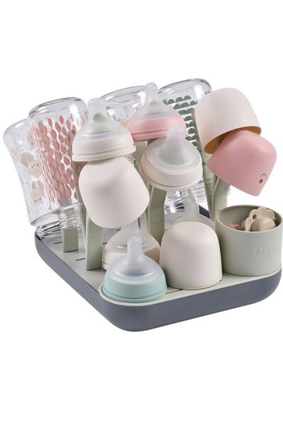 Beaba / Forest Biberon kurutma standı Misty/Mineral Gri