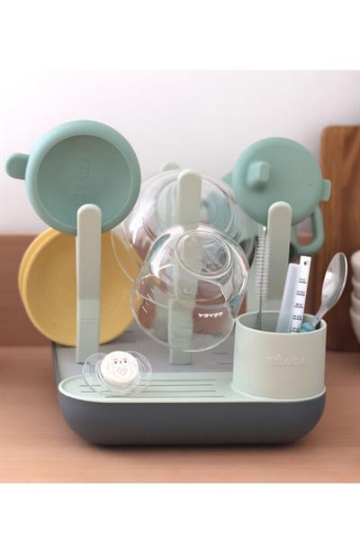 Beaba / Forest Biberon kurutma standı Misty/Mineral Gri