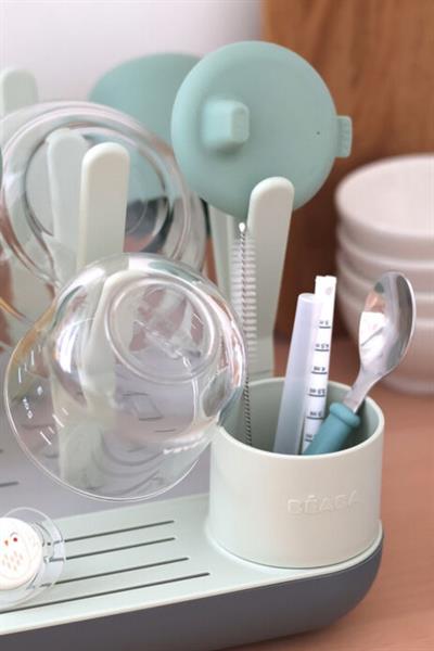 Beaba / Forest Biberon kurutma standı Misty/Mineral Gri