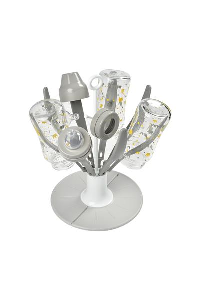 Beaba / Katlanabilir Biberon Kurutma Standı Gri