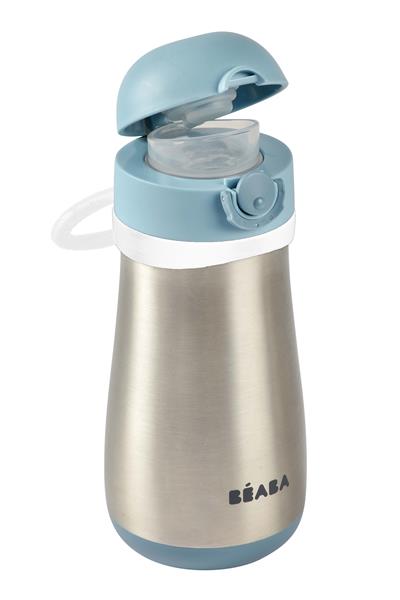 Beaba / Paslanmaz Çelik Suluk 350 ml Blue
