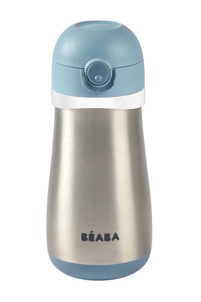 Beaba / Paslanmaz Çelik Suluk 350 ml Blue