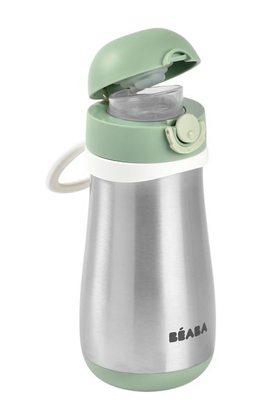 Beaba / Paslanmaz Çelik Suluk 350 ml Green